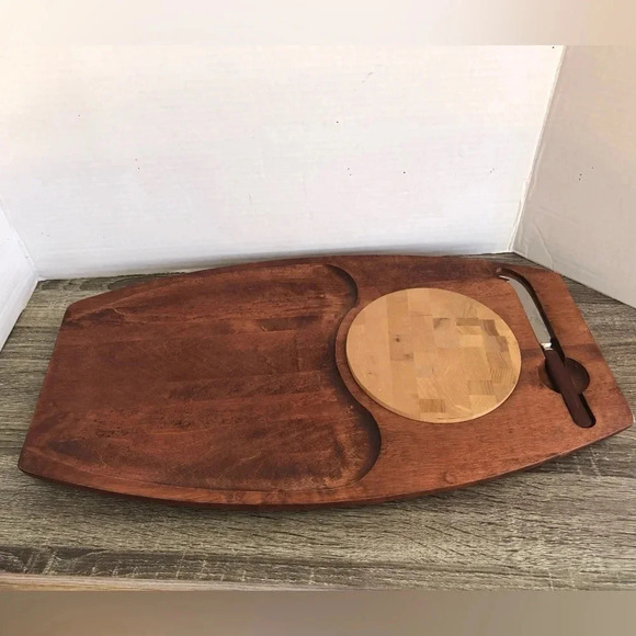 Vtg  Baribocraft Charcuterie Board - Picture 2 of 12